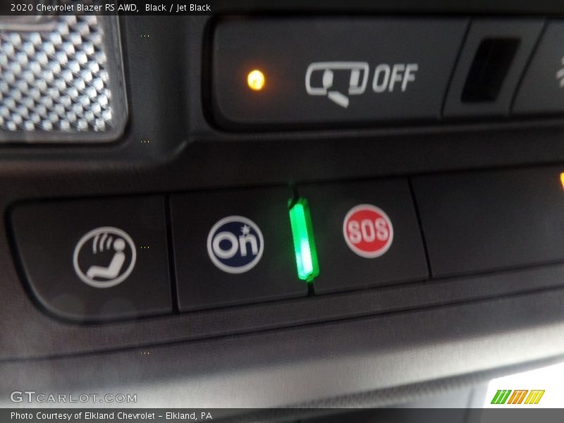 Black / Jet Black 2020 Chevrolet Blazer RS AWD