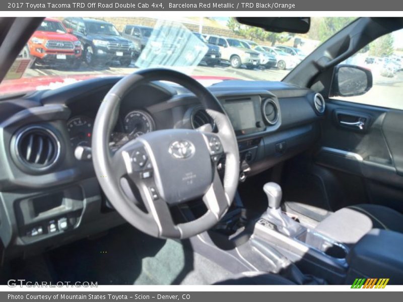 Barcelona Red Metallic / TRD Black/Orange 2017 Toyota Tacoma TRD Off Road Double Cab 4x4