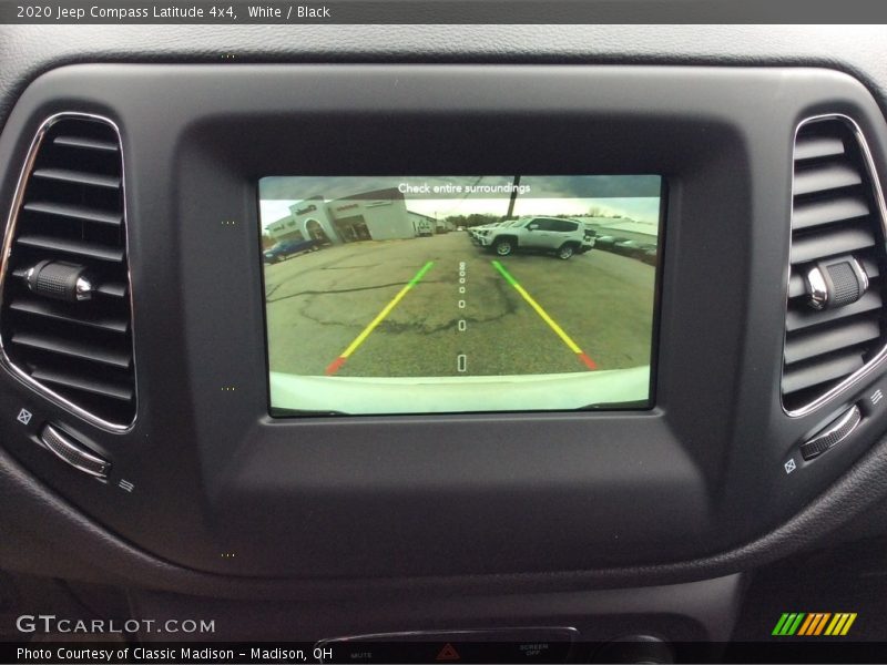 White / Black 2020 Jeep Compass Latitude 4x4