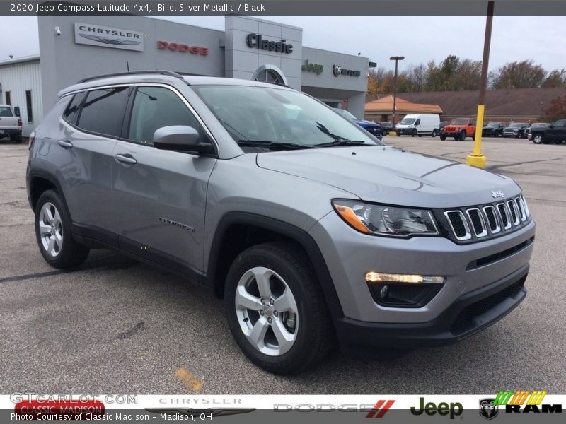 Billet Silver Metallic / Black 2020 Jeep Compass Latitude 4x4