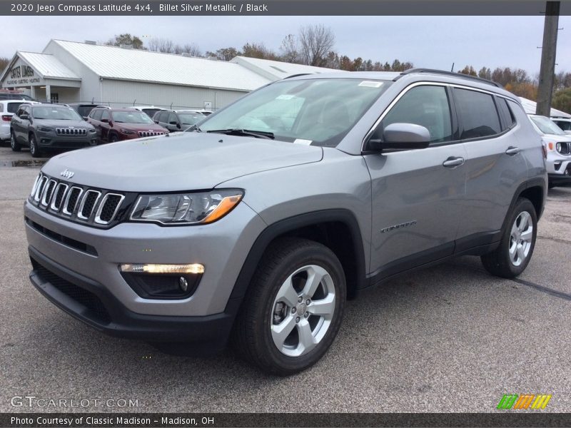 Billet Silver Metallic / Black 2020 Jeep Compass Latitude 4x4
