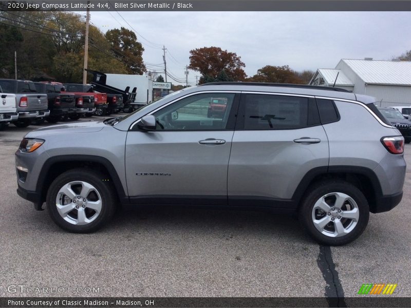 Billet Silver Metallic / Black 2020 Jeep Compass Latitude 4x4