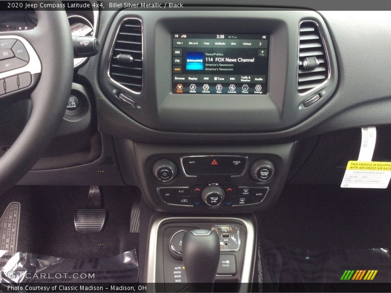 Billet Silver Metallic / Black 2020 Jeep Compass Latitude 4x4