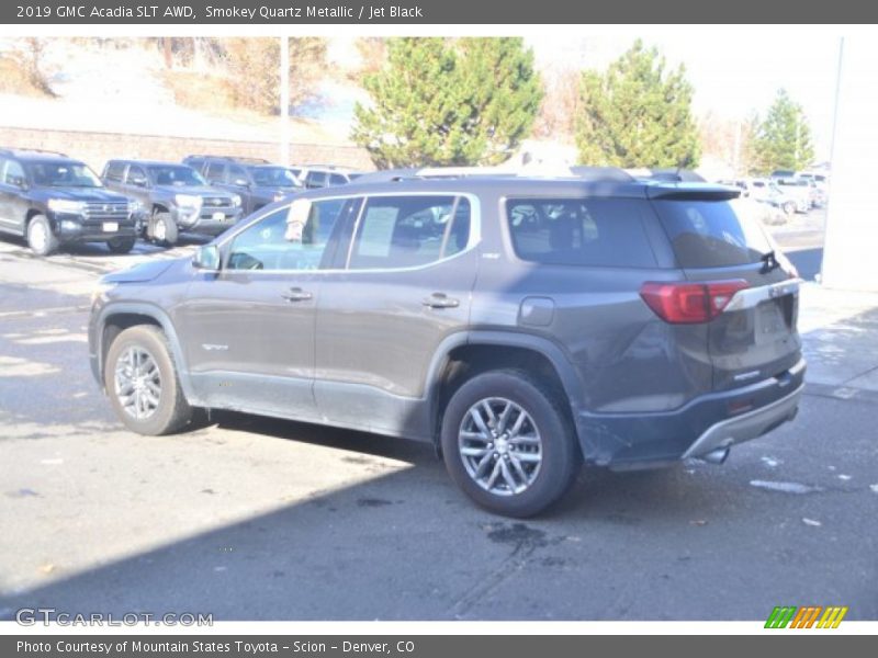 Smokey Quartz Metallic / Jet Black 2019 GMC Acadia SLT AWD