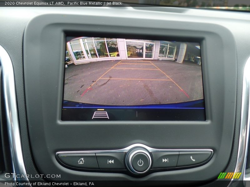 Pacific Blue Metallic / Jet Black 2020 Chevrolet Equinox LT AWD