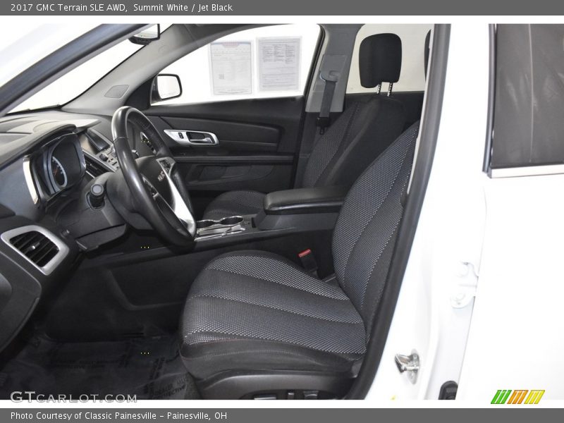 Summit White / Jet Black 2017 GMC Terrain SLE AWD
