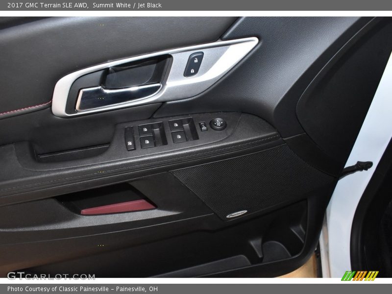 Summit White / Jet Black 2017 GMC Terrain SLE AWD