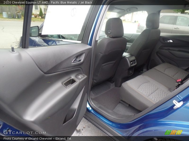 Pacific Blue Metallic / Jet Black 2020 Chevrolet Equinox LT AWD
