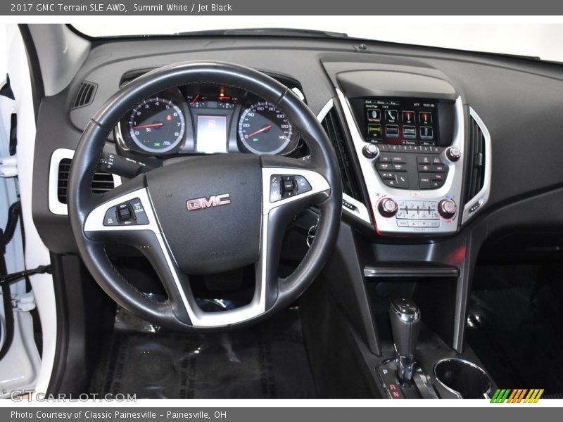 Summit White / Jet Black 2017 GMC Terrain SLE AWD