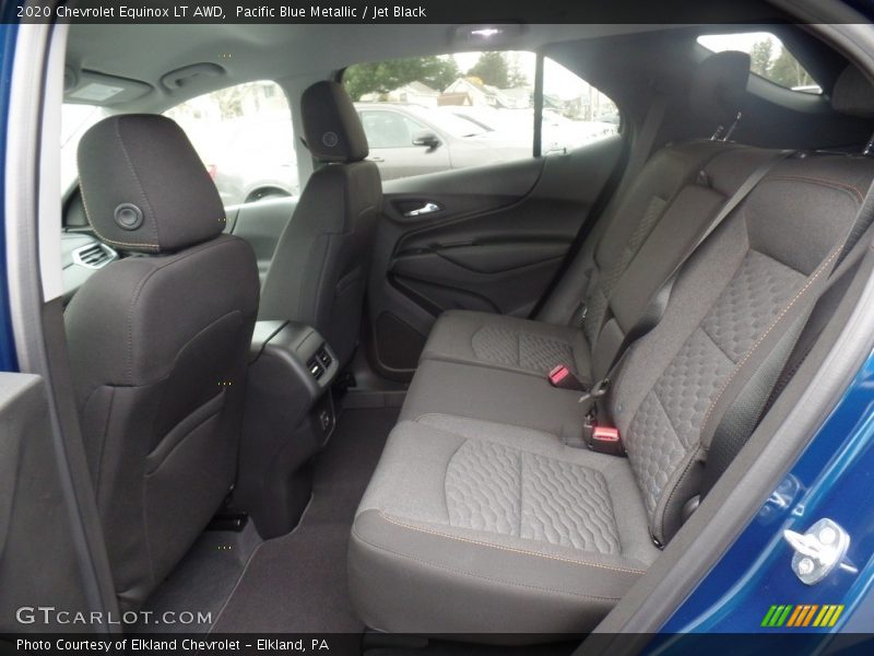 Pacific Blue Metallic / Jet Black 2020 Chevrolet Equinox LT AWD