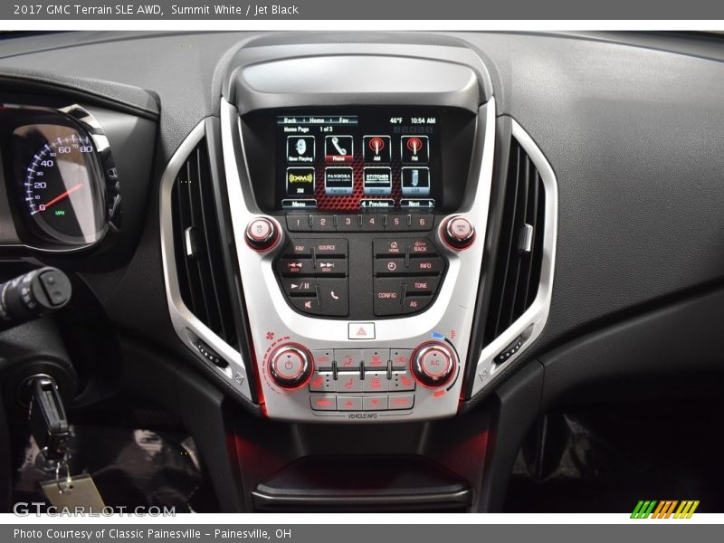 Summit White / Jet Black 2017 GMC Terrain SLE AWD