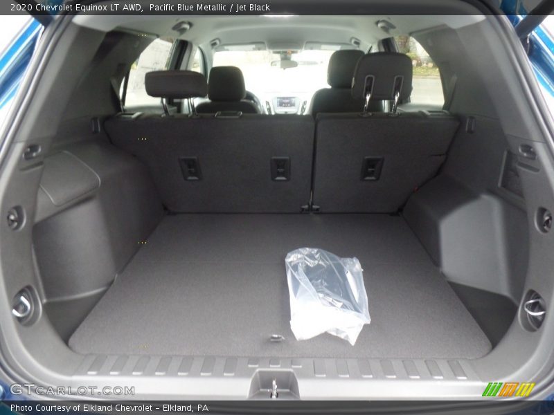 Pacific Blue Metallic / Jet Black 2020 Chevrolet Equinox LT AWD