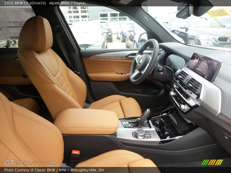  2020 X3 xDrive30i Cognac Interior