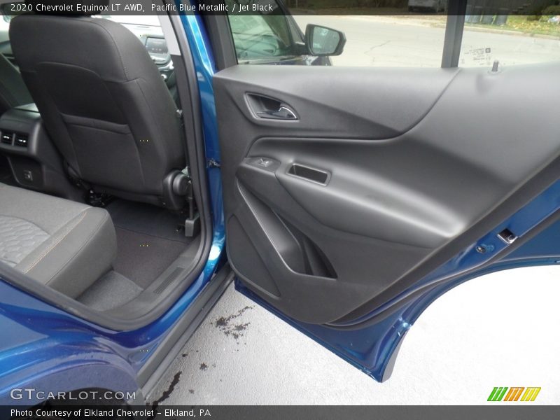 Pacific Blue Metallic / Jet Black 2020 Chevrolet Equinox LT AWD