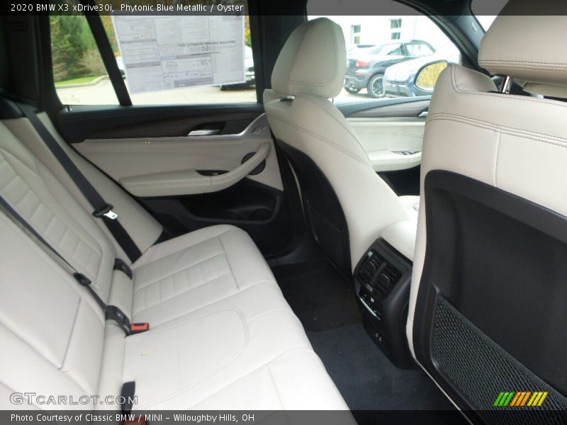 Rear Seat of 2020 X3 xDrive30i