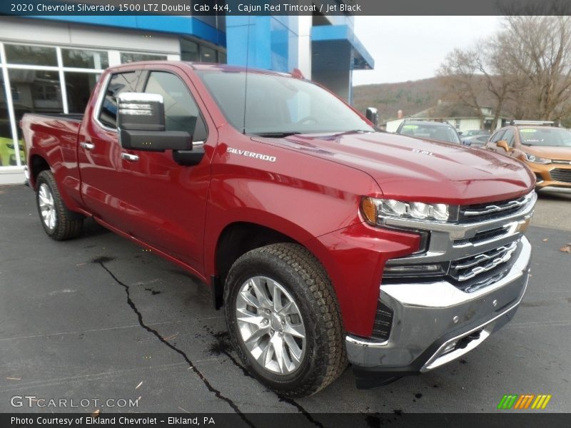 Front 3/4 View of 2020 Silverado 1500 LTZ Double Cab 4x4