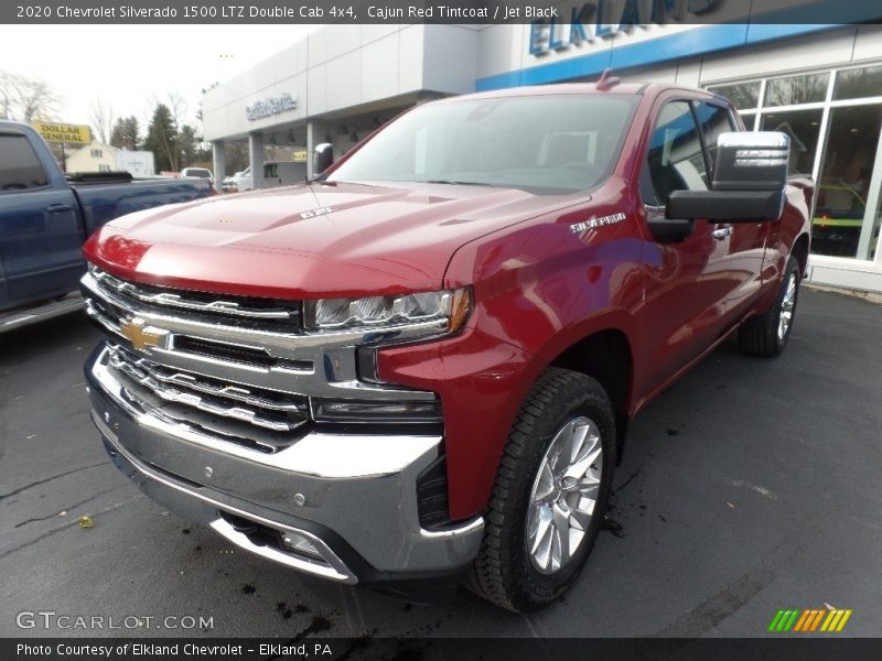 Cajun Red Tintcoat / Jet Black 2020 Chevrolet Silverado 1500 LTZ Double Cab 4x4