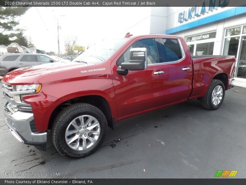 Cajun Red Tintcoat / Jet Black 2020 Chevrolet Silverado 1500 LTZ Double Cab 4x4