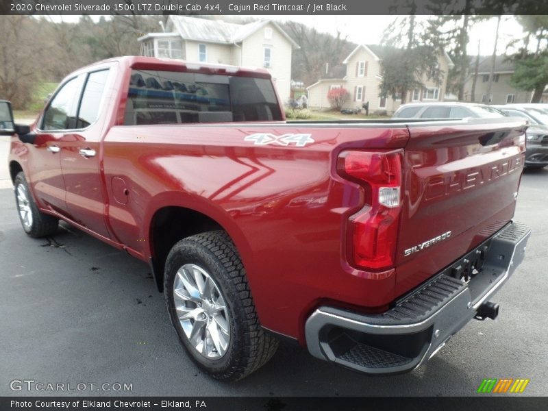 Cajun Red Tintcoat / Jet Black 2020 Chevrolet Silverado 1500 LTZ Double Cab 4x4