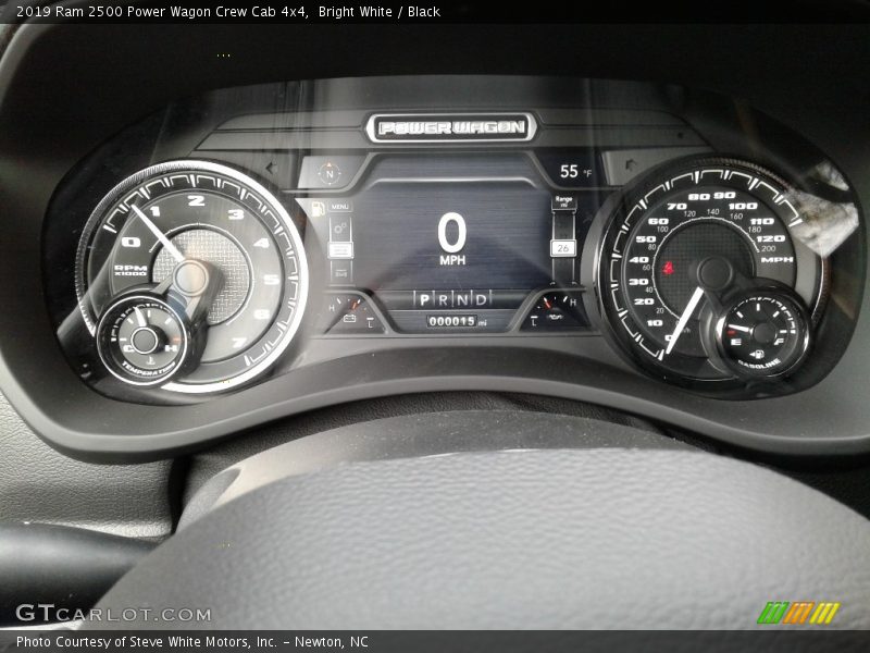 Bright White / Black 2019 Ram 2500 Power Wagon Crew Cab 4x4