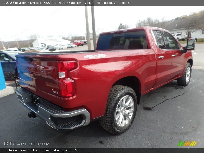 Cajun Red Tintcoat / Jet Black 2020 Chevrolet Silverado 1500 LTZ Double Cab 4x4