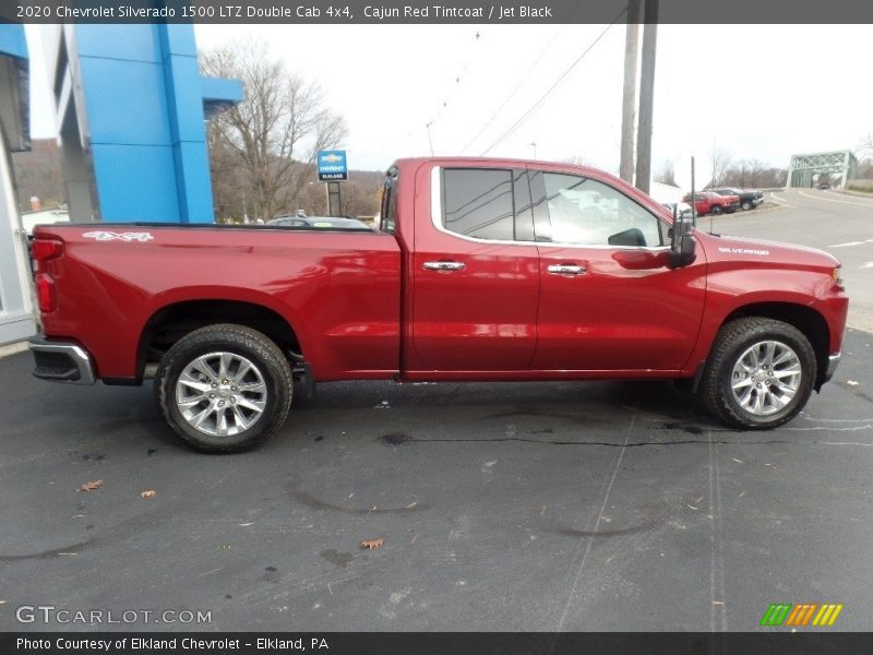 Cajun Red Tintcoat / Jet Black 2020 Chevrolet Silverado 1500 LTZ Double Cab 4x4