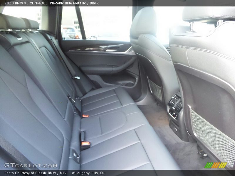 Phytonic Blue Metallic / Black 2020 BMW X3 xDrive30i