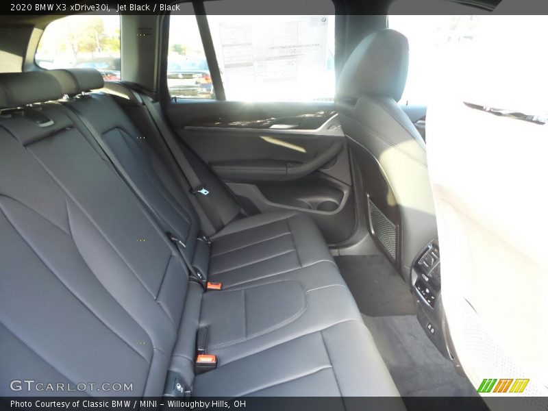 Jet Black / Black 2020 BMW X3 xDrive30i