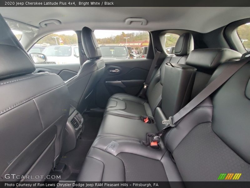 Bright White / Black 2020 Jeep Cherokee Latitude Plus 4x4