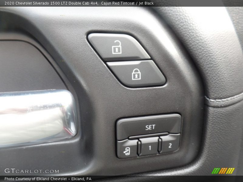 Cajun Red Tintcoat / Jet Black 2020 Chevrolet Silverado 1500 LTZ Double Cab 4x4