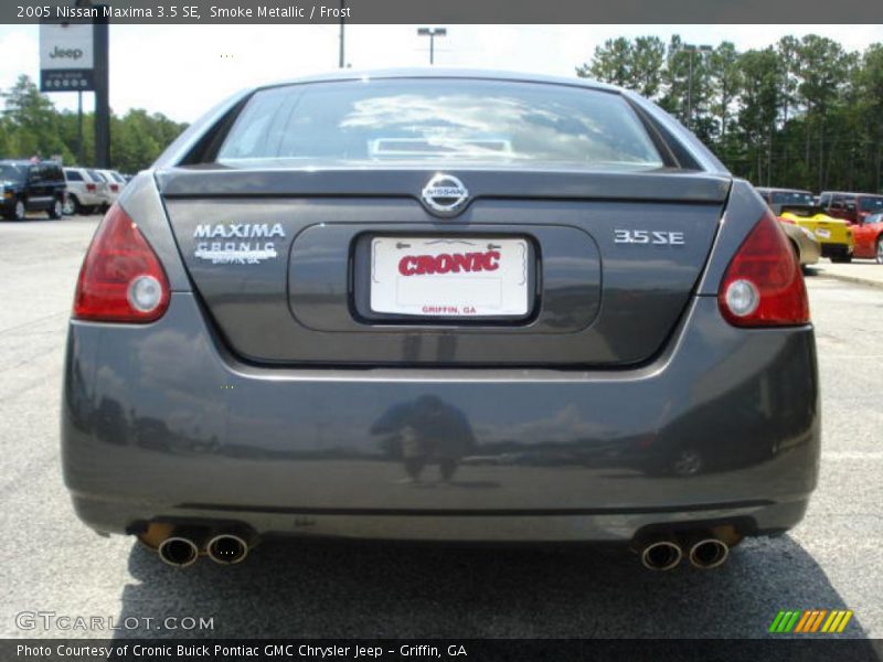 Smoke Metallic / Frost 2005 Nissan Maxima 3.5 SE