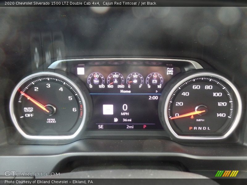  2020 Silverado 1500 LTZ Double Cab 4x4 LTZ Double Cab 4x4 Gauges