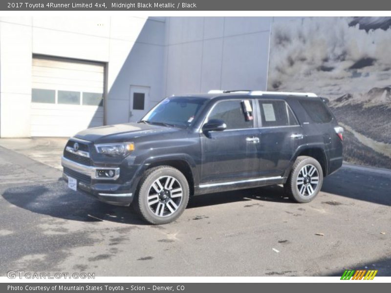 Midnight Black Metallic / Black 2017 Toyota 4Runner Limited 4x4