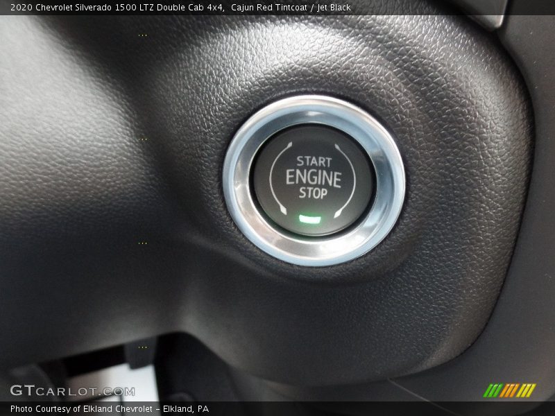 Cajun Red Tintcoat / Jet Black 2020 Chevrolet Silverado 1500 LTZ Double Cab 4x4