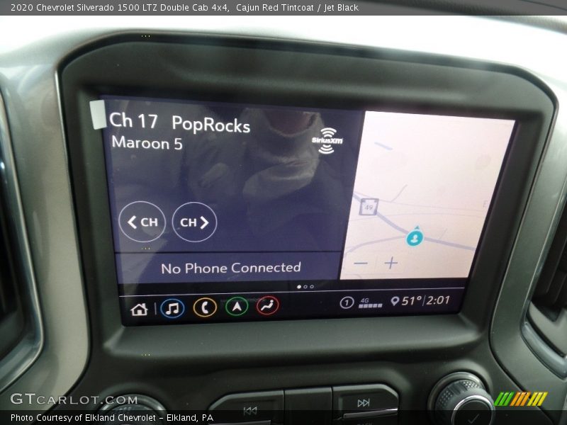 Navigation of 2020 Silverado 1500 LTZ Double Cab 4x4