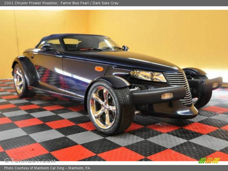 Patriot Blue Pearl / Dark Slate Gray 2001 Chrysler Prowler Roadster