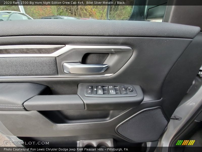 Billet Silver Metallic / Black 2020 Ram 1500 Big Horn Night Edition Crew Cab 4x4