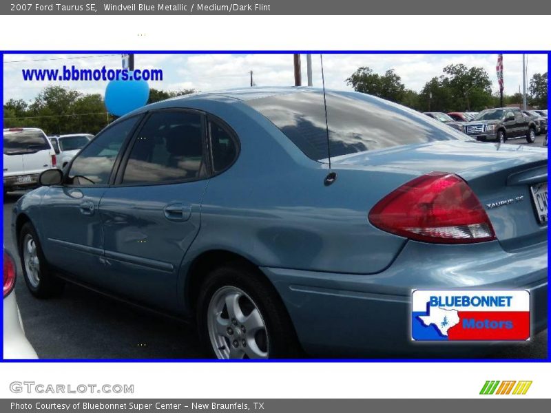 Windveil Blue Metallic / Medium/Dark Flint 2007 Ford Taurus SE