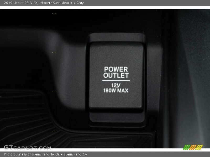 Modern Steel Metallic / Gray 2019 Honda CR-V EX