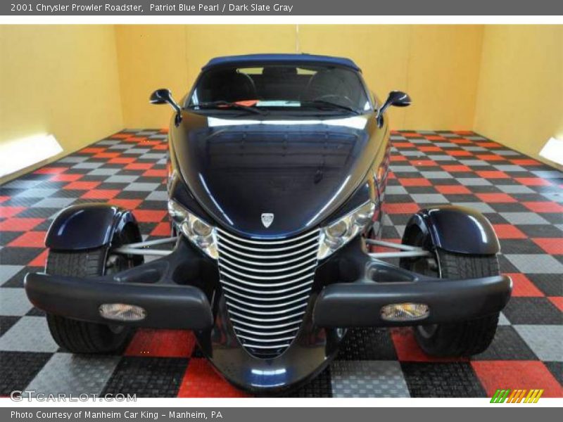 Patriot Blue Pearl / Dark Slate Gray 2001 Chrysler Prowler Roadster
