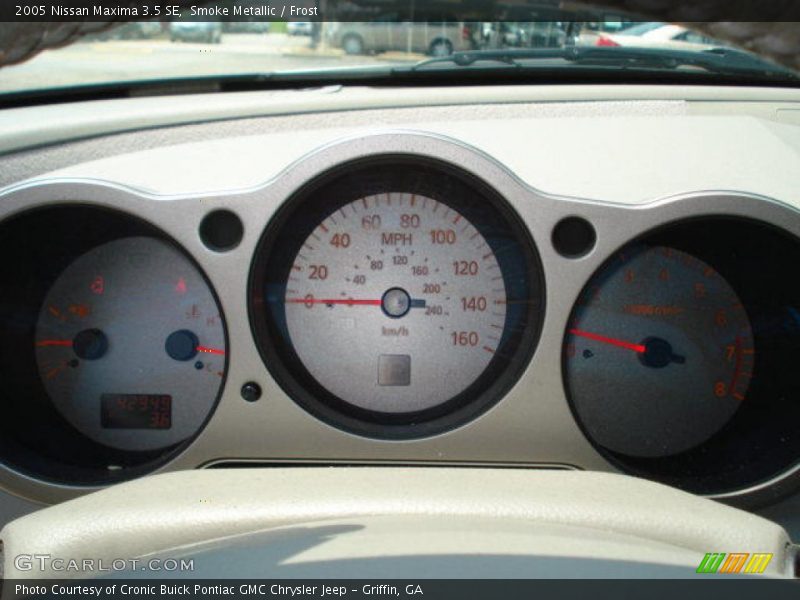 Smoke Metallic / Frost 2005 Nissan Maxima 3.5 SE