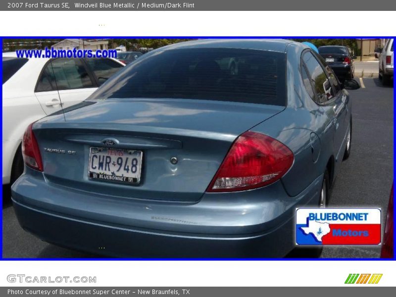 Windveil Blue Metallic / Medium/Dark Flint 2007 Ford Taurus SE