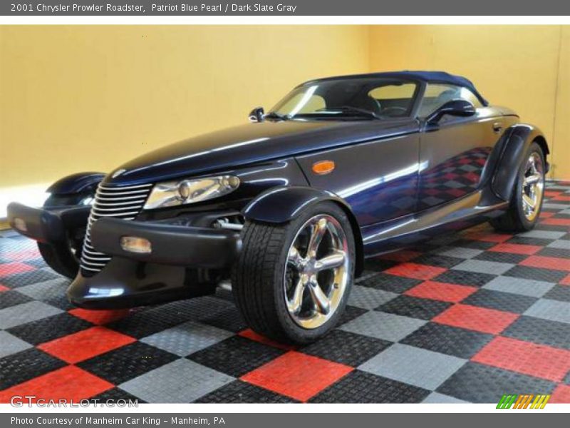 Patriot Blue Pearl / Dark Slate Gray 2001 Chrysler Prowler Roadster