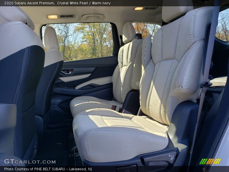 Crystal White Pearl / Warm Ivory 2020 Subaru Ascent Premium