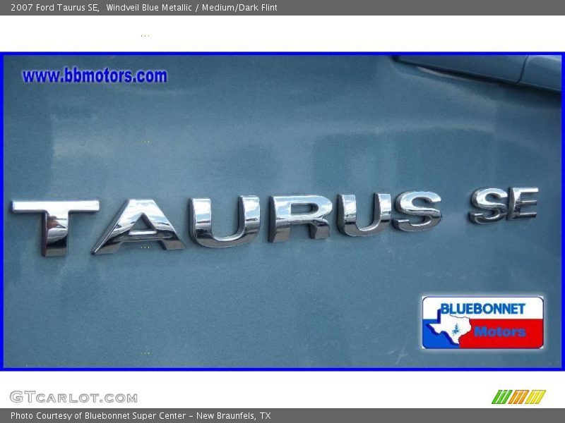 Windveil Blue Metallic / Medium/Dark Flint 2007 Ford Taurus SE