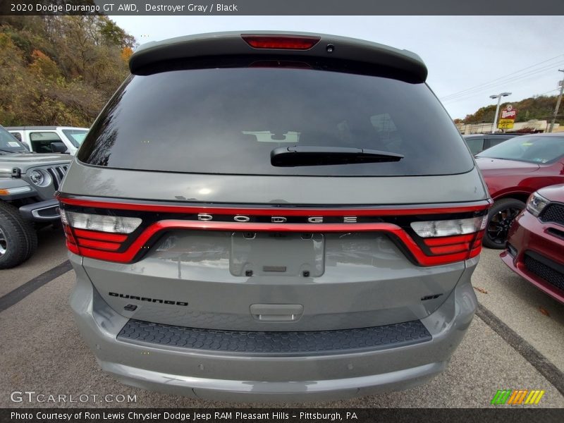 Destroyer Gray / Black 2020 Dodge Durango GT AWD