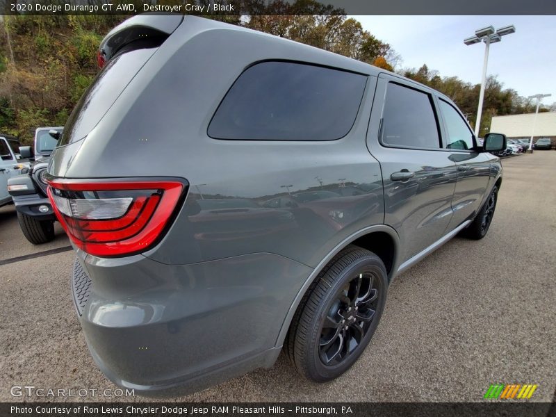Destroyer Gray / Black 2020 Dodge Durango GT AWD