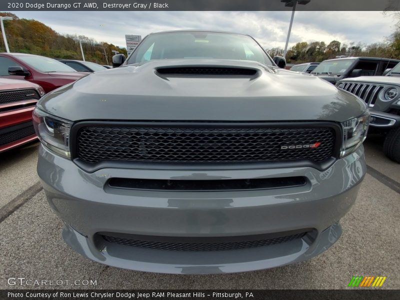 Destroyer Gray / Black 2020 Dodge Durango GT AWD