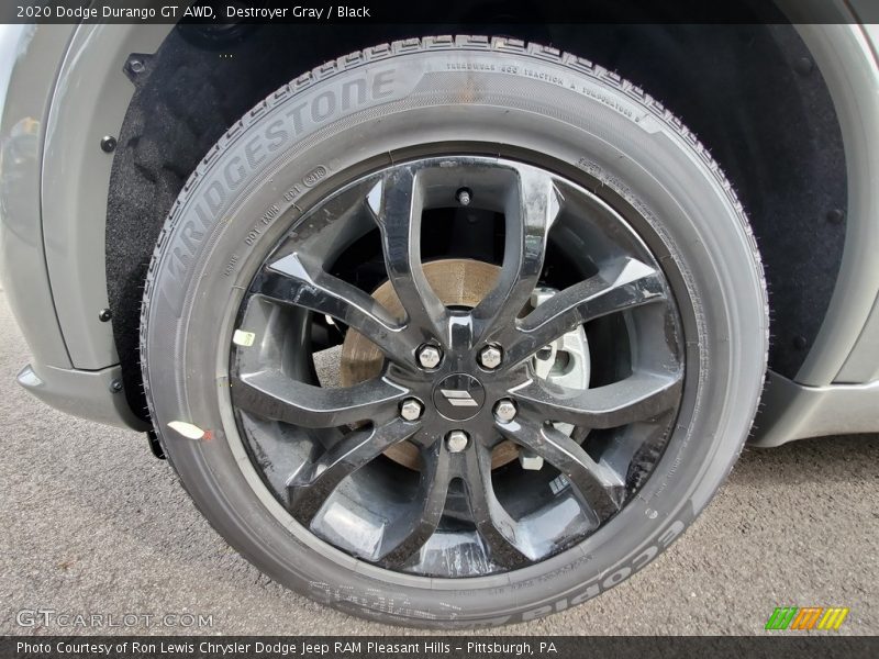 Destroyer Gray / Black 2020 Dodge Durango GT AWD
