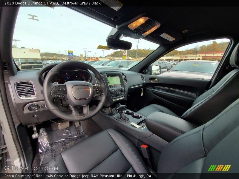 Destroyer Gray / Black 2020 Dodge Durango GT AWD